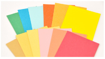 カラー用紙各種